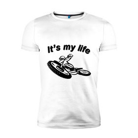 Мужская футболка премиум с принтом Speedway в Новосибирске, 92% хлопок, 8% лайкра | приталенный силуэт, круглый вырез ворота, длина до линии бедра, короткий рукав | motocycles | my life | байк | байкеры | колеса | мото | мотоцикл | мотоциклы | моя жизнь