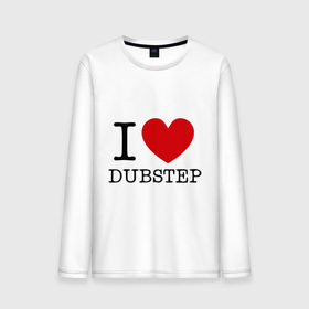 Мужской лонгслив хлопок с принтом I love dubstep (2) в Новосибирске, 100% хлопок |  | club | dubstep | i love | даб | дабстеп | клубные | люблю дабстеп | я люблю дабстеп