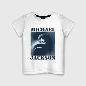 Детская футболка хлопок с принтом Michael Jackson с шляпой (2) в Новосибирске, 100% хлопок | круглый вырез горловины, полуприлегающий силуэт, длина до линии бедер | mj | в шляпе | исполнитель | майкл джексон | музыка | певец | поп музыка | шляпа