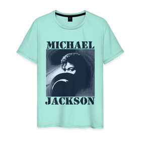 Мужская футболка хлопок с принтом Michael Jackson с шляпой (2) в Новосибирске, 100% хлопок | прямой крой, круглый вырез горловины, длина до линии бедер, слегка спущенное плечо. | Тематика изображения на принте: mj | в шляпе | исполнитель | майкл джексон | музыка | певец | поп музыка | шляпа