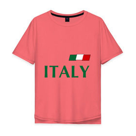 Мужская футболка хлопок Oversize с принтом Сборная Италии - 10 в Новосибирске, 100% хлопок | свободный крой, круглый ворот, “спинка” длиннее передней части | football | италия | сборная италии