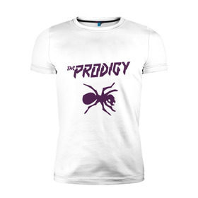Мужская футболка премиум с принтом The Prodigy паук в Новосибирске, 92% хлопок, 8% лайкра | приталенный силуэт, круглый вырез ворота, длина до линии бедра, короткий рукав | Тематика изображения на принте: prodigy | the prodigy | паук | продеджи | продиджи | продиджы