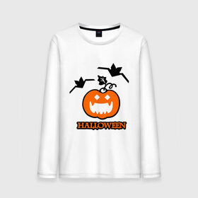 Мужской лонгслив хлопок с принтом Тыква на хэллоуин в Новосибирске, 100% хлопок |  | halloveen | halloven | hallovin | haloween | halowen | helloven | hellovin | helloween | hellowen | hellowin | helowen | helowin | тыква | халловин | халлувин | халлуин | халовин | халуин | хелловин | хеллоуин | хеллувин | хеловин | хелуин | хэлловин | хэ