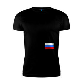 Мужская футболка премиум с принтом Республика Дагестан-05 в Новосибирске, 92% хлопок, 8% лайкра | приталенный силуэт, круглый вырез ворота, длина до линии бедра, короткий рукав | автомобильный номер | блатные номера | города | даги | номер | регионы россии | российский флаг | триколор