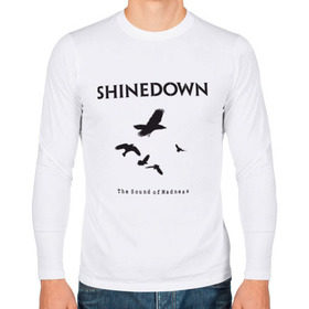 Мужской лонгслив хлопок с принтом Shinedown Soun of Madness в Новосибирске, 100% хлопок |  | shinedown soun of madness | группы | музыка | рок группы | рок музыка