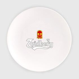 Тарелка с принтом Zoidberg(Carlsberg) в Новосибирске, фарфор | диаметр - 210 мм
диаметр для нанесения принта - 120 мм | антибренд | бендер | зойдберг | карлсберг | мультики | мультфильмы | осьминог | футурама