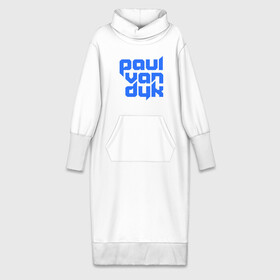 Платье удлиненное хлопок с принтом Paul в Новосибирске,  |  | club | evolution | paul van dyk | trance | клубная музыка | пол ван дюк | транс