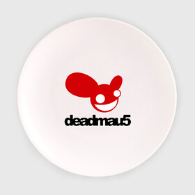 Тарелка 3D с принтом DeadMau5. в Новосибирске, фарфор | диаметр - 210 мм
диаметр для нанесения принта - 120 мм | club | deadmaus | клуб | клыбная музыка | мышь | тусить