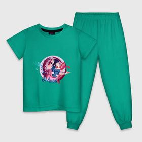 Детская пижама хлопок с принтом WinX - Муза в Новосибирске, 100% хлопок |  брюки и футболка прямого кроя, без карманов, на брюках мягкая резинка на поясе и по низу штанин
 | Тематика изображения на принте: 