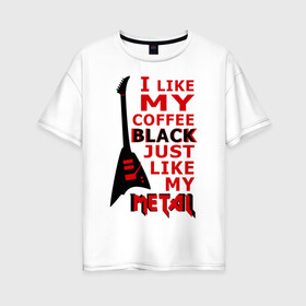 Женская футболка хлопок Oversize с принтом Mindless Self Indulgence - Coffee black в Новосибирске, 100% хлопок | свободный крой, круглый ворот, спущенный рукав, длина до линии бедер
 | Тематика изображения на принте: metal | rock | метал | музыка | рок