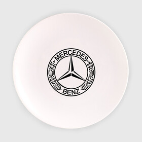 Тарелка 3D с принтом Mercedes-Benz в Новосибирске, фарфор | диаметр - 210 мм
диаметр для нанесения принта - 120 мм | mercedes | mercedes benz | логотип mercedes | логотип mercedes benz | логотип мерседерс бенс | мерен | мерседерс | мерседерс бенс