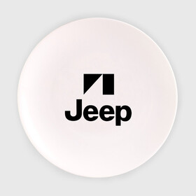 Тарелка 3D с принтом Jeep logo в Новосибирске, фарфор | диаметр - 210 мм
диаметр для нанесения принта - 120 мм | Тематика изображения на принте: jeep | автомобиль jeep | автомобиль джип | джип | логотип jeep | логотип джип