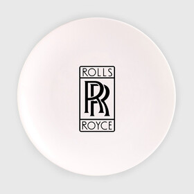 Тарелка 3D с принтом Rolls-Royce logo в Новосибирске, фарфор | диаметр - 210 мм
диаметр для нанесения принта - 120 мм | rolls royce | rr | автобренды | автолюбителям | бренд | логотип | ролл ройс | ролс ройс