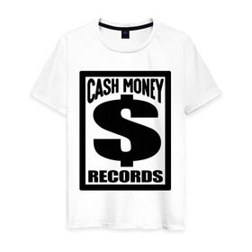 Мужская футболка хлопок с принтом Cash money records в Новосибирске, 100% хлопок | прямой крой, круглый вырез горловины, длина до линии бедер, слегка спущенное плечо. | dollar | swag | swag style | доллар | одежда сваг | сваг | сваг стиль | свег | свог | свэг
