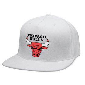 Кепка снепбек с прямым козырьком с принтом Chicago bulls logo в Новосибирске, хлопок 100% |  | chicago bulls | newtop | swag | swag style | toplanding | одежда сваг | сваг | сваг стиль | свег | свог | свэг | чикаго булз
