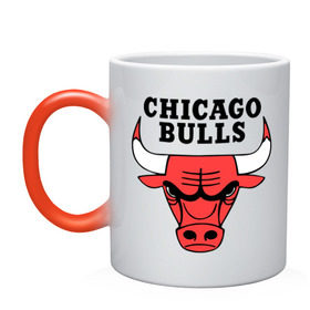 Кружка хамелеон с принтом Chicago bulls logo в Новосибирске, керамика | меняет цвет при нагревании, емкость 330 мл | chicago bulls | newtop | swag | swag style | toplanding | одежда сваг | сваг | сваг стиль | свег | свог | свэг | чикаго булз