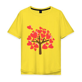 Мужская футболка хлопок Oversize с принтом Семейное дерево. Мама в Новосибирске, 100% хлопок | свободный крой, круглый ворот, “спинка” длиннее передней части | Тематика изображения на принте: для семьи | комплект семейный | мама | семейные