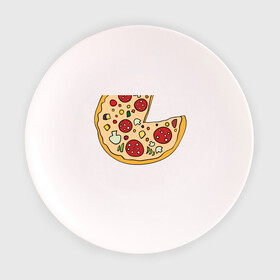 Тарелка с принтом Пицца парная в Новосибирске, фарфор | диаметр - 210 мм
диаметр для нанесения принта - 120 мм | pizza | влюбленным | для влюбленных | для двоих | для пар | парные | пицца
