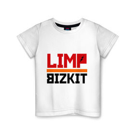 Детская футболка хлопок с принтом Limp Bizkit (2) в Новосибирске, 100% хлопок | круглый вырез горловины, полуприлегающий силуэт, длина до линии бедер | rock | лимп бизкит | рок группа | рок музыка