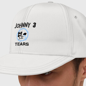 Кепка снепбек с прямым козырьком с принтом Johnny 3 Tears (HU) в Новосибирске, хлопок 100% |  | Тематика изображения на принте: huhollywood undead | johnny 3 | johnny 3 tears | johnny tears | джони теарс 3