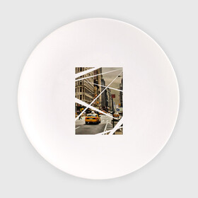 Тарелка с принтом Улицы NY в Новосибирске, фарфор | диаметр - 210 мм
диаметр для нанесения принта - 120 мм | new york | urban style | город | города | нью йорк | улицы нью йорка | урбан