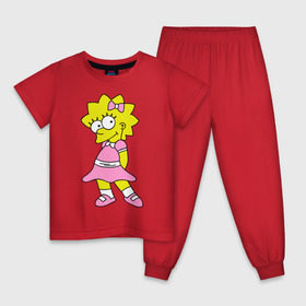 Детская пижама хлопок с принтом Лиза милашка в Новосибирске, 100% хлопок |  брюки и футболка прямого кроя, без карманов, на брюках мягкая резинка на поясе и по низу штанин
 | Тематика изображения на принте: liza | simpsons | мультики | мультфильмы | симпсоны