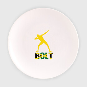 Тарелка 3D с принтом Усейн Болт в Новосибирске, фарфор | диаметр - 210 мм
диаметр для нанесения принта - 120 мм | Тематика изображения на принте: бегун | легкая атлетика | легкоатлет | спорт | спортсмен