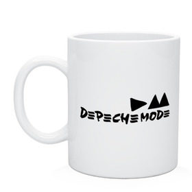 Кружка с принтом Depeche mode (9) в Новосибирске, керамика | объем — 330 мл, диаметр — 80 мм. Принт наносится на бока кружки, можно сделать два разных изображения | Тематика изображения на принте: depeche | depeche mode | mode | депеш мод | дипиш мод | музыка | рок группа