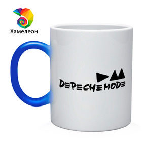 Кружка хамелеон с принтом Depeche mode (9) в Новосибирске, керамика | меняет цвет при нагревании, емкость 330 мл | Тематика изображения на принте: depeche | depeche mode | mode | депеш мод | дипиш мод | музыка | рок группа