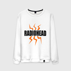 Мужской свитшот хлопок с принтом Radiohead. в Новосибирске, 100% хлопок |  | Тематика изображения на принте: 