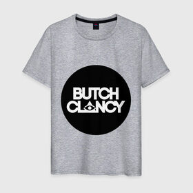 Мужская футболка хлопок с принтом Butch Clancy в Новосибирске, 100% хлопок | прямой крой, круглый вырез горловины, длина до линии бедер, слегка спущенное плечо. | club | dance | electronic | клуб | клубная музыка | клубняк | электронная музыка