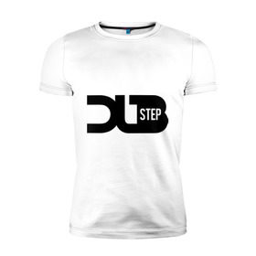 Мужская футболка премиум с принтом DJ DubStep в Новосибирске, 92% хлопок, 8% лайкра | приталенный силуэт, круглый вырез ворота, длина до линии бедра, короткий рукав | deejay | dub step | dubstep | дабстеп | диджей | музыка