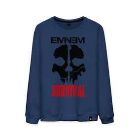 Мужской свитшот хлопок с принтом Eminem - Survival в Новосибирске, 100% хлопок |  | eminem   survival | gangsta | gansta | hip | hip hop | hop | media | rap | survival выживание | еп | рэп | рэпчина | хип | хип хоп | хоп | эминем