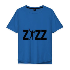 Мужская футболка хлопок Oversize с принтом Zyzz в Новосибирске, 100% хлопок | свободный крой, круглый ворот, “спинка” длиннее передней части | zyzz | силовой спорт | спорт