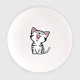 Тарелка с принтом милый котенок в Новосибирске, фарфор | диаметр - 210 мм
диаметр для нанесения принта - 120 мм | киса | котёнок | котик | кошки | милые | милый | милый котенок