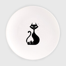 Тарелка с принтом влюбленные коты (Кошка) в Новосибирске, фарфор | диаметр - 210 мм
диаметр для нанесения принта - 120 мм | 14 февраля 
 день святого валентина | влюбленные коты | все | для двоих | идеи подарков | киса | кошка | парные
