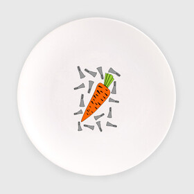 Тарелка с принтом морковка и кролик парная в Новосибирске, фарфор | диаметр - 210 мм
диаметр для нанесения принта - 120 мм | Тематика изображения на принте: 14 февраля | все | день святого валентина | для двоих | идеи подарков | морковка и кролик | парные