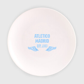 Тарелка 3D с принтом Atletico Madrid (Атлетико Мадрид) в Новосибирске, фарфор | диаметр - 210 мм
диаметр для нанесения принта - 120 мм | atletico madrid | атлетико мадрид | спорт | футбол