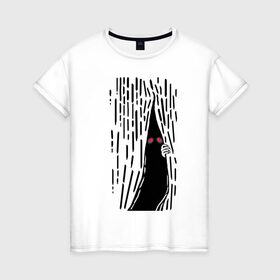 Женская футболка хлопок с принтом Нечто Сверхъестественное в Новосибирске, 100% хлопок | прямой крой, круглый вырез горловины, длина до линии бедер, слегка спущенное плечо | дьяволы | монстры | нечто сверхъестественное | привидения