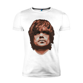 Мужская футболка премиум с принтом Tyrion Lannister в Новосибирске, 92% хлопок, 8% лайкра | приталенный силуэт, круглый вырез ворота, длина до линии бедра, короткий рукав | Тематика изображения на принте: 