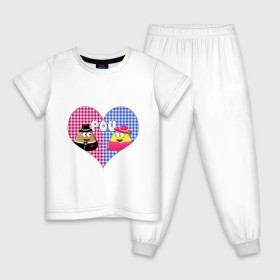 Детская пижама хлопок с принтом Pou в Новосибирске, 100% хлопок |  брюки и футболка прямого кроя, без карманов, на брюках мягкая резинка на поясе и по низу штанин
 | pou | игры | мобильные игры | поу