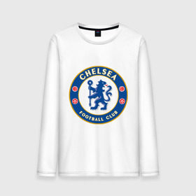 Мужской лонгслив хлопок с принтом Chelsea logo в Новосибирске, 100% хлопок |  | Тематика изображения на принте: 1905 | chelsea | chelsea logo | fc | footbal club | лого | логотип | спорт | футбол | футбольный клуб | челси