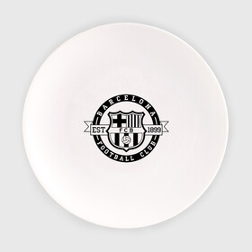 Тарелка с принтом Barcelona FC в Новосибирске, фарфор | диаметр - 210 мм
диаметр для нанесения принта - 120 мм | barcelona | fc | fc barcelona | footbal club | барселона | лого | логотип | спорт | футбол | футбольный клуб
