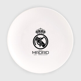 Тарелка с принтом Real Madrid в Новосибирске, фарфор | диаметр - 210 мм
диаметр для нанесения принта - 120 мм | 1902 | fc | footbal club | real madrid | лого | логотип | реал мадрид | спорт | футбол | футбольный клуб
