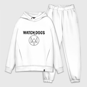 Мужской костюм хлопок OVERSIZE с принтом Watch Dogs в Новосибирске,  |  | watch dogs