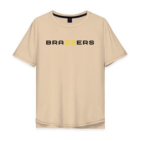 Мужская футболка хлопок Oversize с принтом Brazzers в Новосибирске, 100% хлопок | свободный крой, круглый ворот, “спинка” длиннее передней части | brazzers