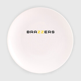 Тарелка с принтом Brazzers в Новосибирске, фарфор | диаметр - 210 мм
диаметр для нанесения принта - 120 мм | Тематика изображения на принте: brazzers