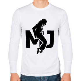 Мужской лонгслив хлопок с принтом Майкл Джексон в Новосибирске, 100% хлопок |  | jackson | king | michael | music | pop | джексон | джэксон | король | майкл | музыка | поп | попса