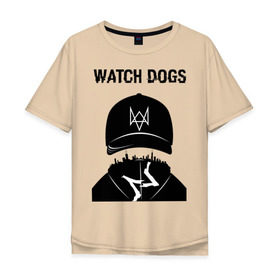 Мужская футболка хлопок Oversize с принтом You will be Hacker в Новосибирске, 100% хлопок | свободный крой, круглый ворот, “спинка” длиннее передней части | hacker | watch dogs | will | you