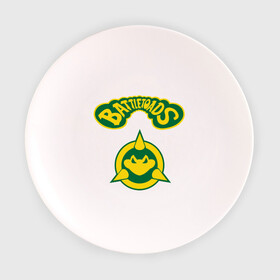 Тарелка с принтом Боевые Жабы в Новосибирске, фарфор | диаметр - 210 мм
диаметр для нанесения принта - 120 мм | Тематика изображения на принте: battle | batttletoads | sega | toads | сега